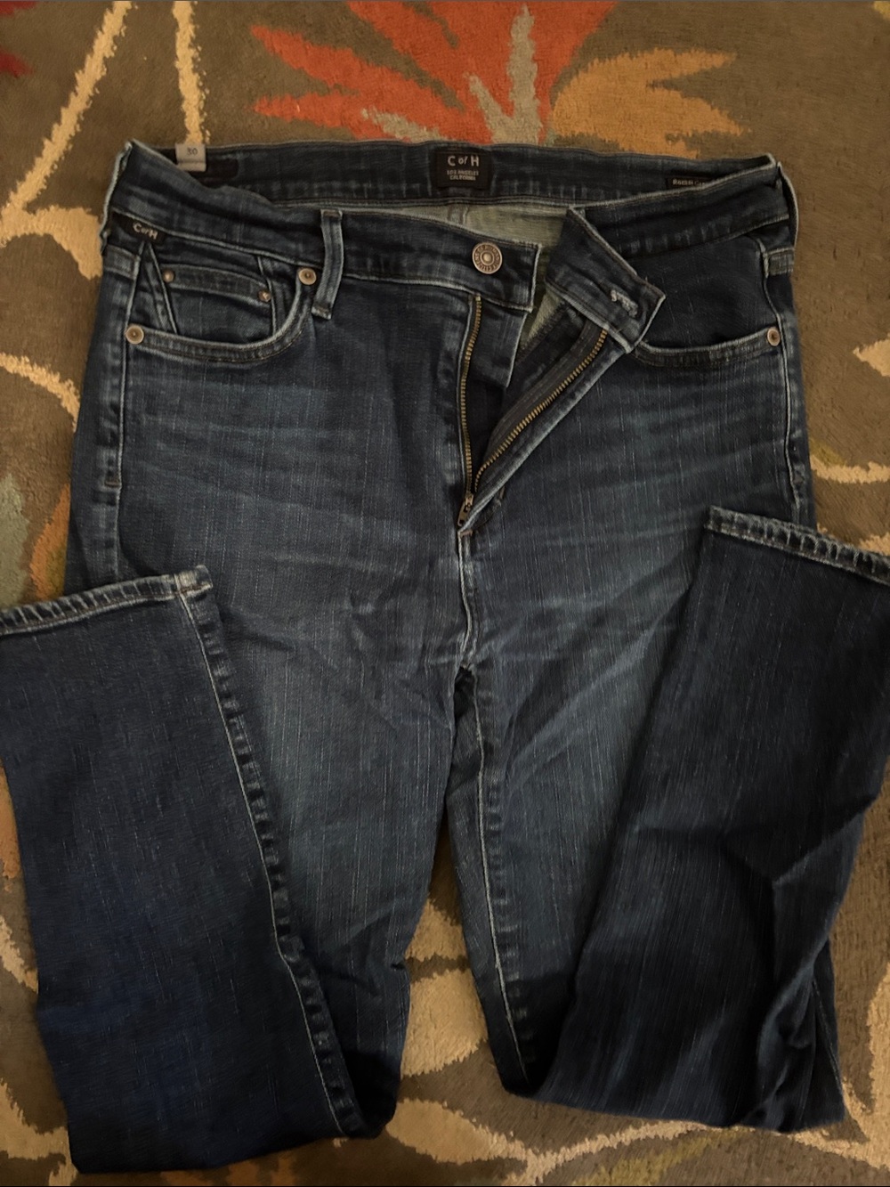 Citizens Of Humanity Dark Wash Blue Jeans